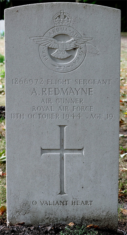 Sgt Albert Medmayne<br /><br /><br />died on active duty - October 20th, 1943 - 101 Sqdn.